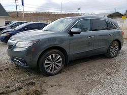 Salvage cars for sale from Copart Northfield, OH: 2014 Acura MDX Technology