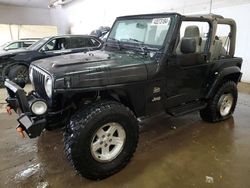 2004 Jeep Wrangler / TJ Sahara en venta en Davison, MI
