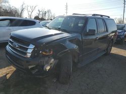 Salvage cars for sale at Bridgeton, MO auction: 2016 Ford Expedition EL XLT