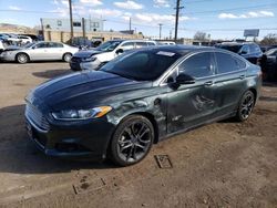 Salvage cars for sale from Copart Colorado Springs, CO: 2016 Ford Fusion Titanium Phev