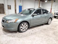 Salvage cars for sale from Copart Bowmanville, ON: 2008 Honda Accord EXL
