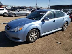 Salvage cars for sale from Copart Colorado Springs, CO: 2012 Subaru Legacy 2.5I Premium