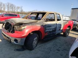 Salvage cars for sale from Copart Spartanburg, SC: 2007 Toyota Tundra Double Cab SR5