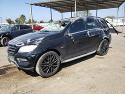 Salvage cars for sale at San Diego, CA auction: 2012 Mercedes-Benz ML 350 4matic