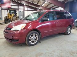 Salvage cars for sale from Copart East Granby, CT: 2004 Toyota Sienna LE