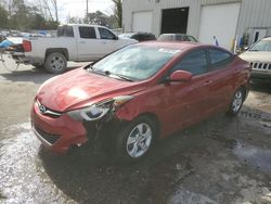 Salvage cars for sale at Savannah, GA auction: 2015 Hyundai Elantra SE