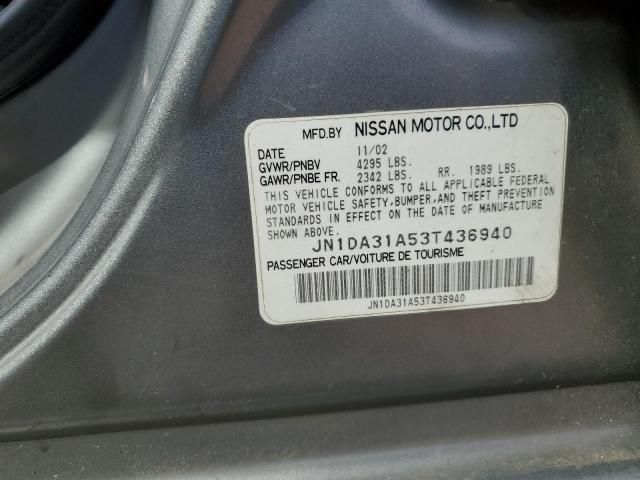 2003 Nissan Maxima GLE