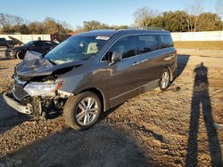 Salvage cars for sale at Theodore, AL auction: 2014 Nissan Quest S