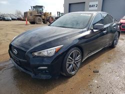 Salvage cars for sale at Elgin, IL auction: 2015 Infiniti Q50 Base