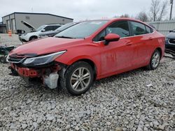 Chevrolet Cruze salvage cars for sale: 2017 Chevrolet Cruze LT