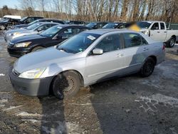 Honda salvage cars for sale: 2007 Honda Accord LX