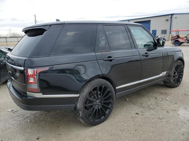 2016 Land Rover Range Rover Supercharged