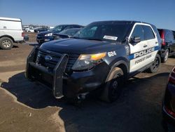 Ford Explorer salvage cars for sale: 2014 Ford Explorer Police Interceptor