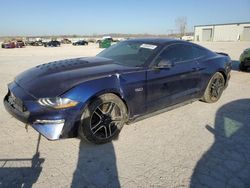 Salvage cars for sale at Kansas City, KS auction: 2019 Ford Mustang GT