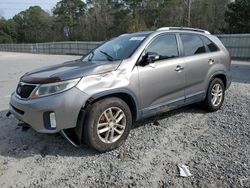 Salvage cars for sale at Savannah, GA auction: 2014 KIA Sorento LX