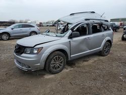 Dodge Journey SE salvage cars for sale: 2018 Dodge Journey SE