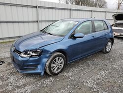 Volkswagen Golf S salvage cars for sale: 2016 Volkswagen Golf S