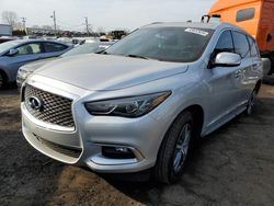 Salvage cars for sale at New Britain, CT auction: 2016 Infiniti QX60