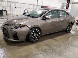 Salvage cars for sale from Copart Avon, MN: 2018 Toyota Corolla L