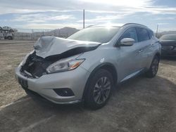 Salvage cars for sale at North Las Vegas, NV auction: 2017 Nissan Murano S