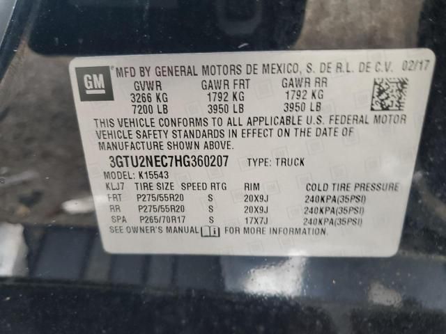 2017 GMC Sierra K1500 SLT