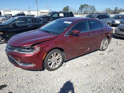 Salvage cars for sale at Montgomery, AL auction: 2015 Chrysler 200 Limited