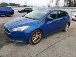 Ford salvage cars for sale: 2018 Ford Focus SE