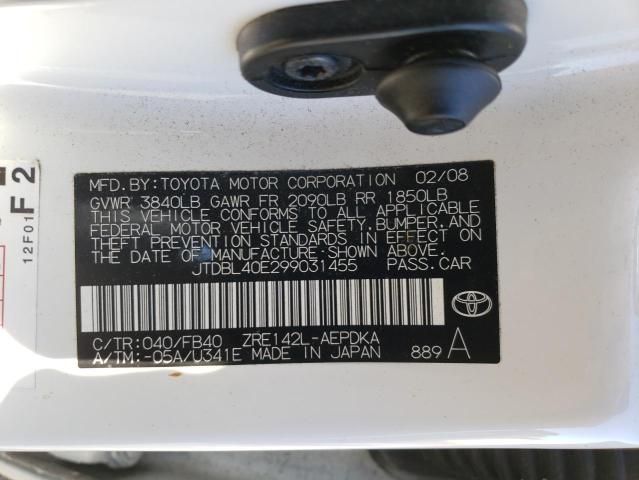 2009 Toyota Corolla Base