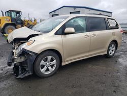 Toyota Sienna LE salvage cars for sale: 2014 Toyota Sienna LE