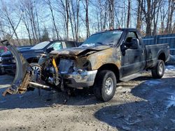 Salvage trucks for sale at Candia, NH auction: 2003 Ford F350 SRW Super Duty