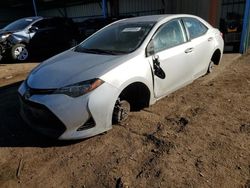 Toyota Corolla L Vehiculos salvage en venta: 2018 Toyota Corolla L