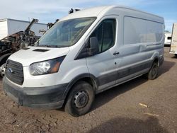 Salvage trucks for sale at Phoenix, AZ auction: 2019 Ford Transit T-250