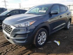 Salvage cars for sale at Elgin, IL auction: 2019 Hyundai Tucson SE