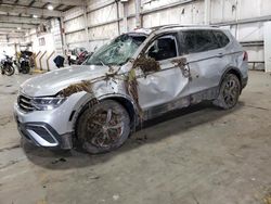 Salvage cars for sale at Woodburn, OR auction: 2023 Volkswagen Tiguan SE