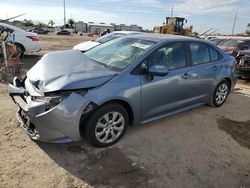 Salvage cars for sale from Copart Riverview, FL: 2021 Toyota Corolla LE