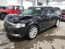 Salvage cars for sale at Ham Lake, MN auction: 2015 Ford Flex SEL