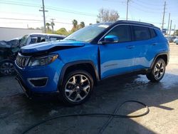 Salvage cars for sale at Riverview, FL auction: 2019 Jeep Compass Limited