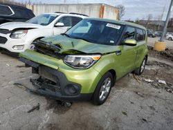 Salvage cars for sale from Copart Bridgeton, MO: 2017 KIA Soul