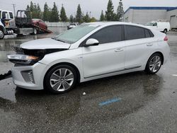 Salvage cars for sale from Copart Rancho Cucamonga, CA: 2017 Hyundai Ioniq Limited
