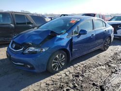 Honda salvage cars for sale: 2013 Honda Civic EXL