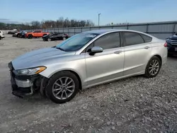 Salvage cars for sale from Copart Lawrenceburg, KY: 2017 Ford Fusion SE