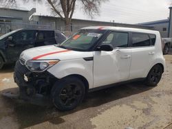 Salvage cars for sale at Albuquerque, NM auction: 2017 KIA Soul