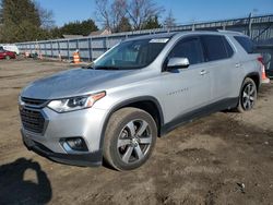 Chevrolet salvage cars for sale: 2018 Chevrolet Traverse LT