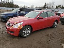 Salvage cars for sale at Bowmanville, ON auction: 2008 Infiniti G35