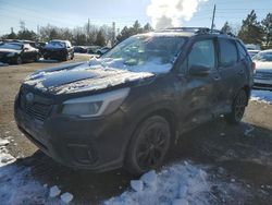 Subaru salvage cars for sale: 2019 Subaru Forester Sport