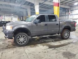 Salvage cars for sale at Woodburn, OR auction: 2007 Ford F150 Supercrew