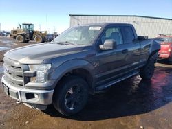 Salvage cars for sale at Rocky View County, AB auction: 2016 Ford F150 Super Cab