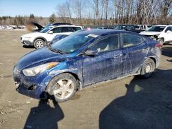 Salvage cars for sale at Candia, NH auction: 2013 Hyundai Elantra GLS