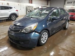 Salvage cars for sale at Elgin, IL auction: 2013 KIA Rio EX