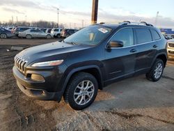 Salvage cars for sale at Woodhaven, MI auction: 2014 Jeep Cherokee Latitude